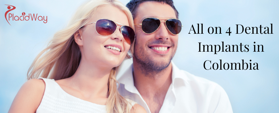 Implantes dentales All on 4 en Colombia
