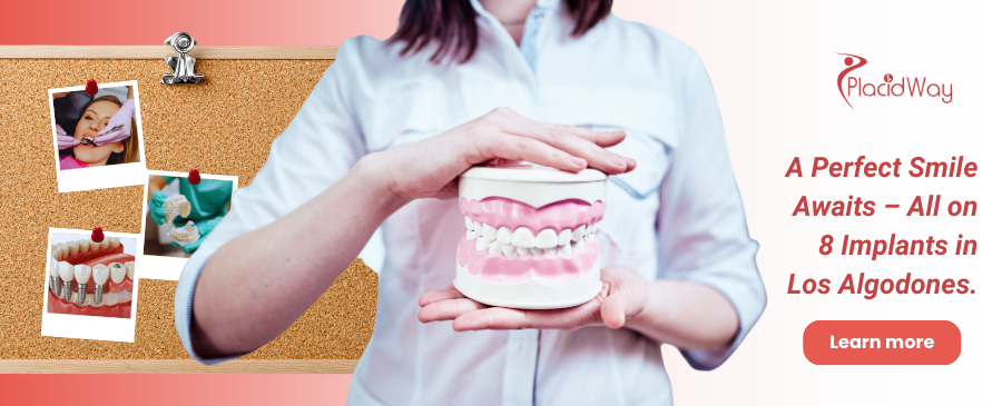 Beneficios de obtener implantes dentales All on 8 en Los Algodones - México